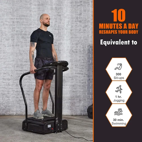 Zelus 2000W Whole Body Vibration Machine Full Body Exercise Platform Massager
