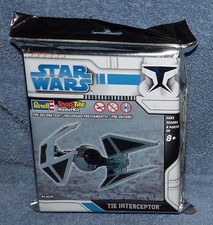 STAR WARS REVELL TIE INTERCEPTOR MODEL KIT 2008 AGES 8+ #85-8330