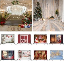 Christmas Theme Vinyl Backdrop Photo Background Photography Studio Props