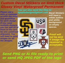 Custom Decal Sticker Any Shape Logo Company for Car Truck Bumper Laptop Tumbler