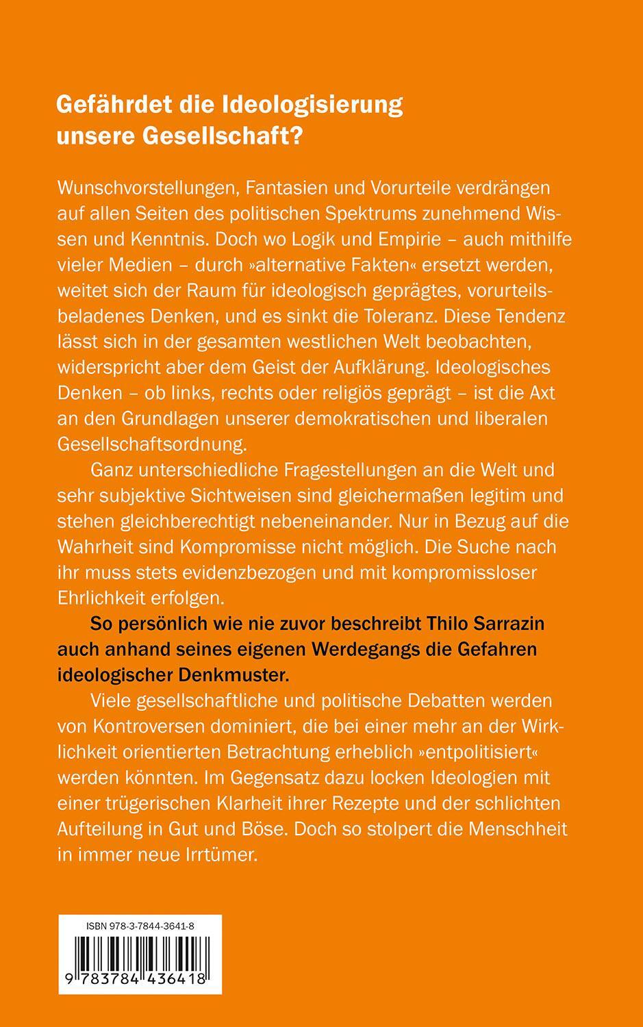Thumbnail - Die Vernunft Und Ihre Feinde Thilo Sarrazin