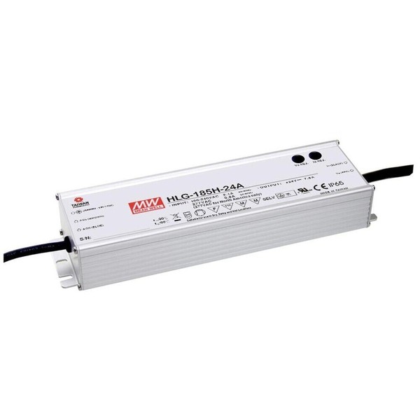 Meanwell HLG-185H-12A, AC-DC Led-Installationsnetzteil, MetallgehäUse, IP65 156W-image