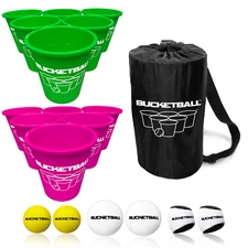 BucketBall - Team Color Edition - Combo Pack (Green/Pink)