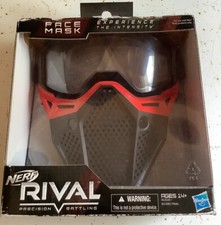 nerf rival face mask Red Hasbro New In Box The Box Show Some Wear