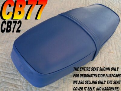 Cb72 Cb77 1961 66 New Seat Cover Honda Cb 72 77 250 305 Super Hawk 145b Ebay