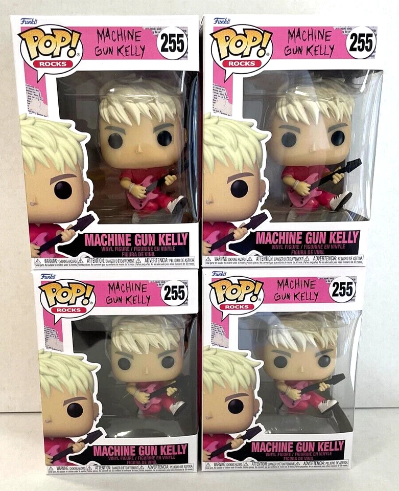 Funko Pop! Lote de 4 figuras de vinilo Rocks Machine Gun Kelly #255 nuevas en caja Foto 2 de 3