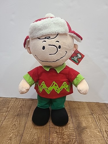 20" CHARLIE BROWN TÜRGREETER Erdnüsse Weihnachten Dan Dee Feiertagsdekoration