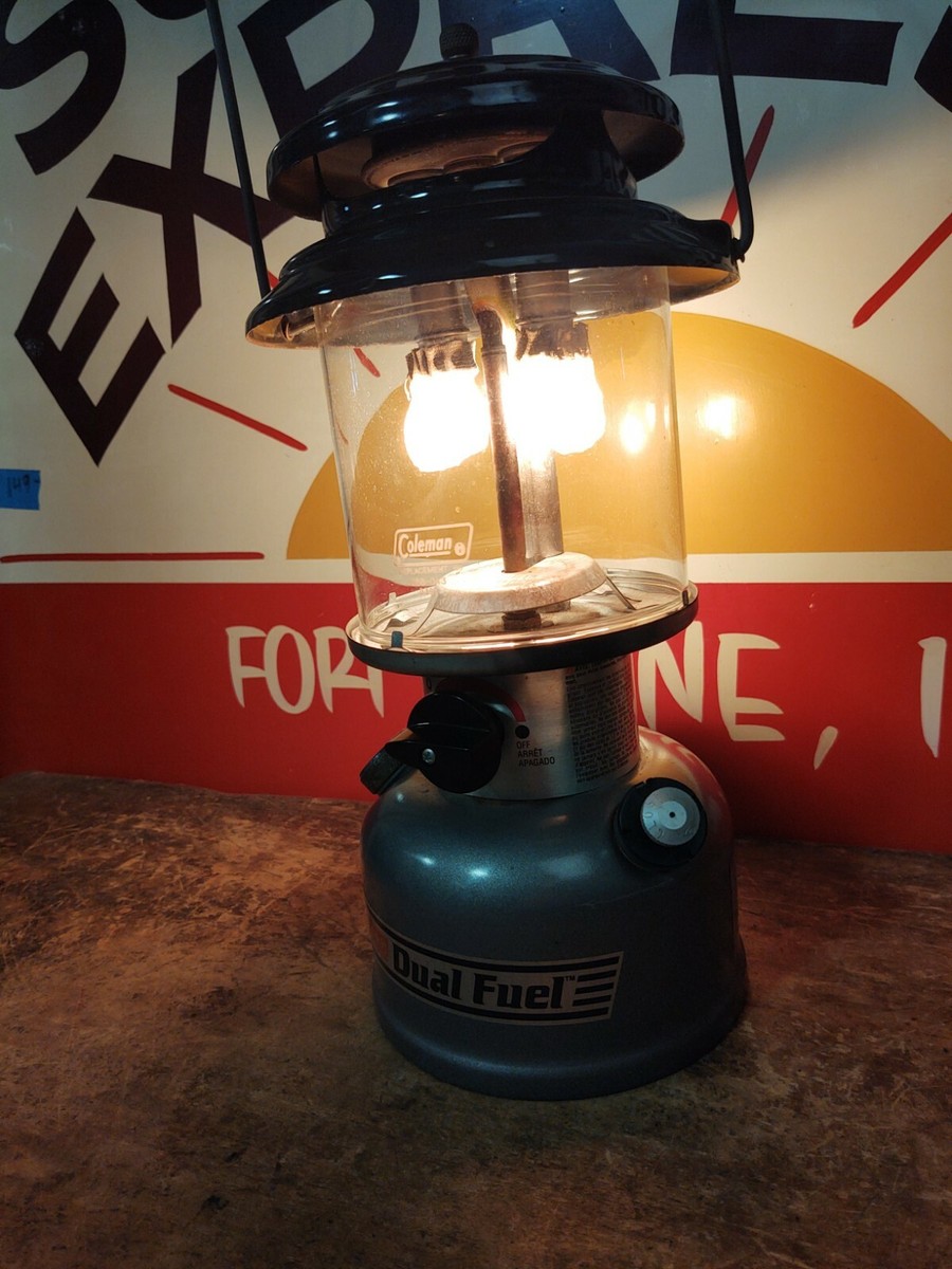 Coleman 1997 Dual Fuel Double Mantle Lantern Model 285 Dated 6/97