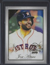 Jose Altuve 2019 Topps Gallery National Baseball Card Day Preview Houston Astros