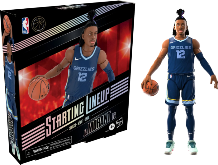 NBA Basketball - Ja Morant Memphis Grizzlies 6” Scale Action