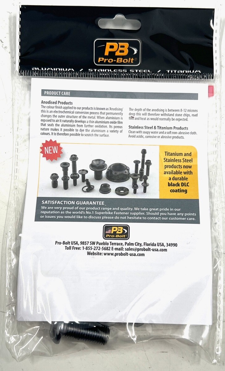 その他 K Pro Bolt Stainless Steel Subframe Bolts 2016-2020 Kawasaki Ninja