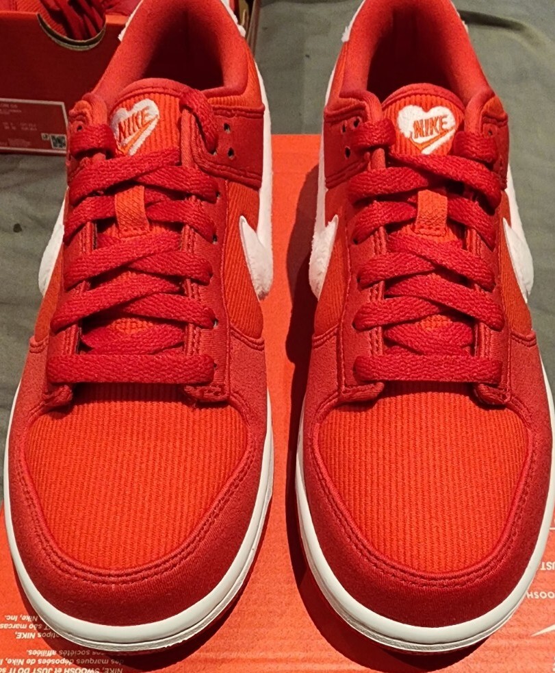 Nike Dunk Low GS Valentine's Day FZ3548-612 Size 5.5Y