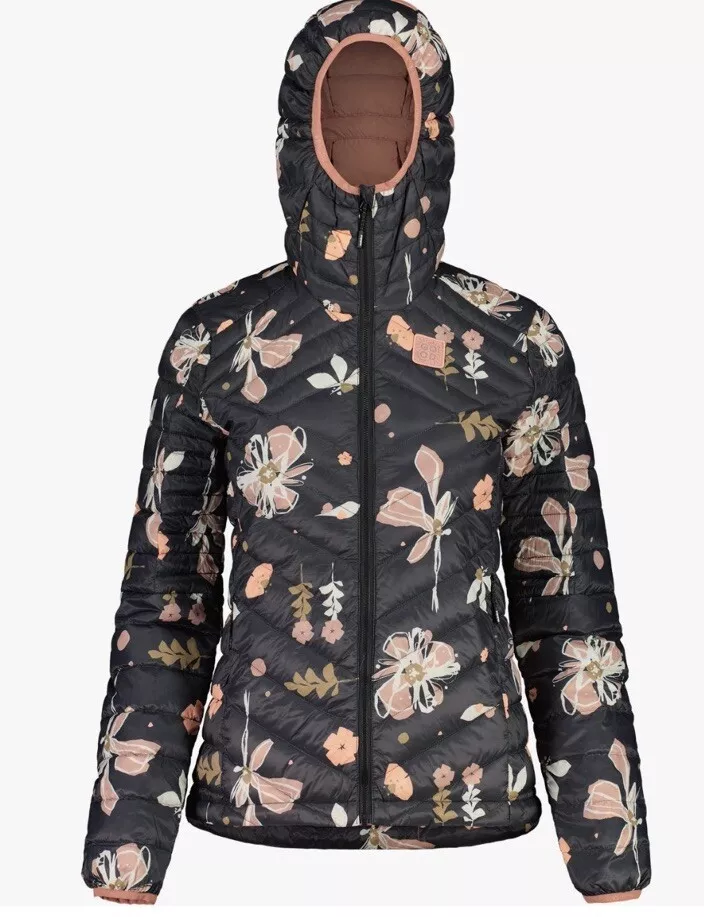 Doudoune femme Maloja ARGENTERAM 700 fleurie neuve avec étiquette L/M ? Supreme Isolé