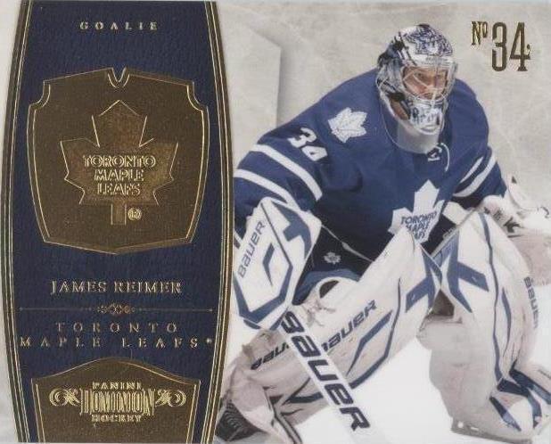 2010-11 Panini Dominion - James Reimer #92 - 1 of 1