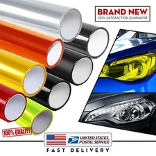 12"X24" Headlight Protection Film Tint Tail light Fog Side Marker Vinyl Wrap