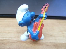 Smurf Figurine - Rock N Roll - 20023 - Nice