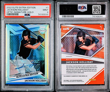 Jackson Holliday - 2022 Elite - Optic Holo AUTO - SSP #d 11/35 - PSA 9   (Pop 1)
