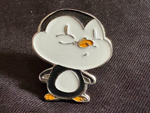 PIN INSIGNIA: LINDO ANIMAL KAWAII DIBUJOS ANIMADOS MANGA ANIME PINGÜINO - Imagen 2 de 5