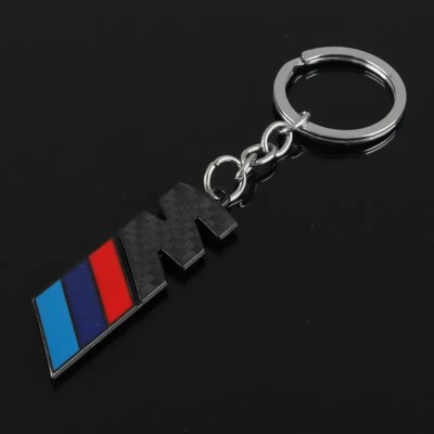 Find BMW M Sport Metal Carbon Fibre Keyring Luxury Keychain High Quality KeyRing In MO, United - Foto 4