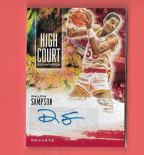 2019-20 Panini Court Kings High Signature Ralph Sampson Autograph/179 hof#HC-RSA