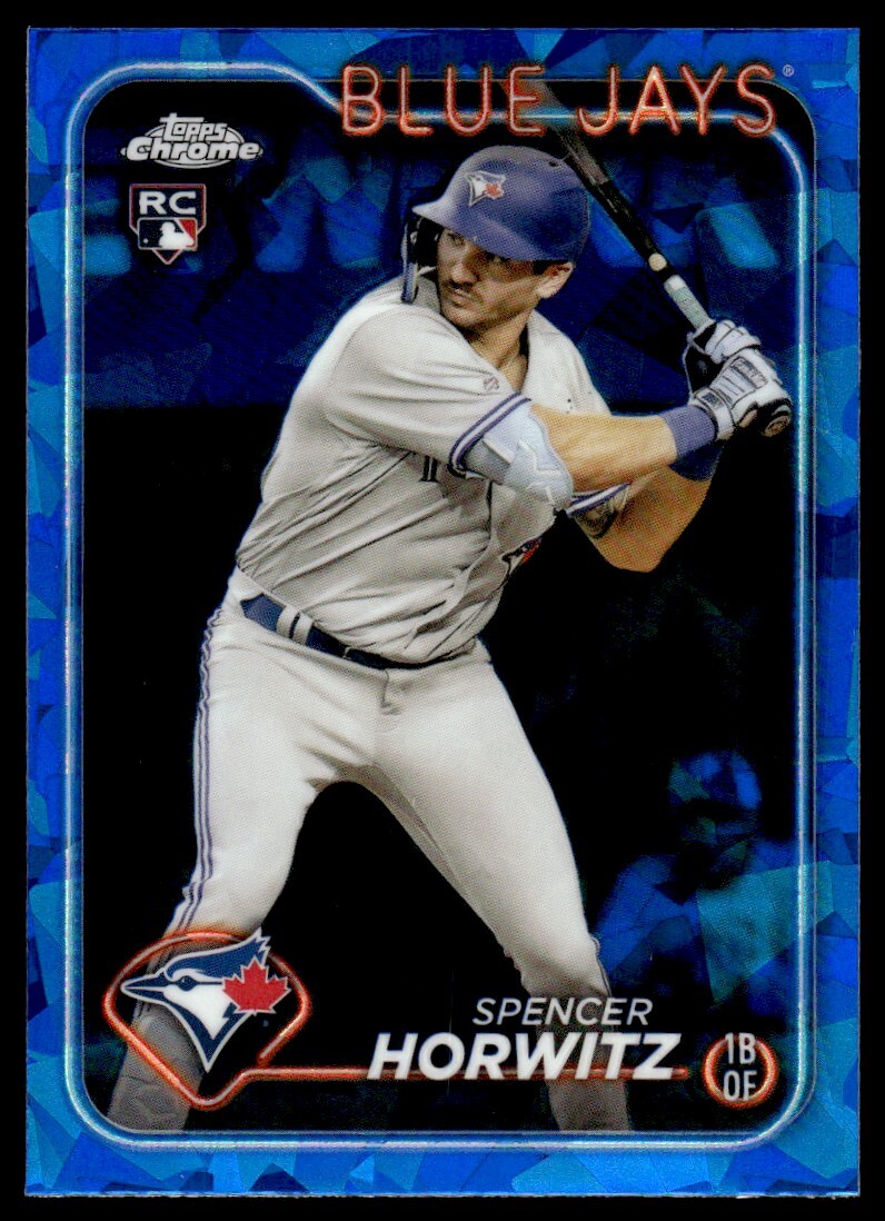 2024 Topps Chrome Sapphire Spencer Horwitz Rookie Toronto Blue Jays #172