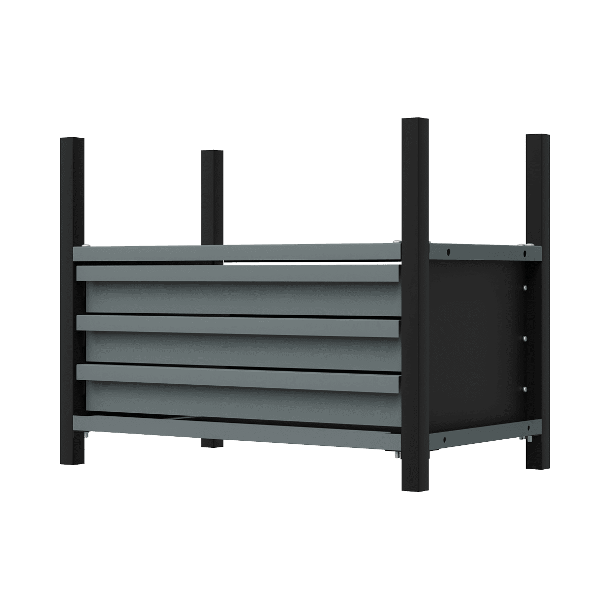 Sealey APMRM2 Modular Racking Mid Unit 3 Drawers & 1 Shelf 580mm