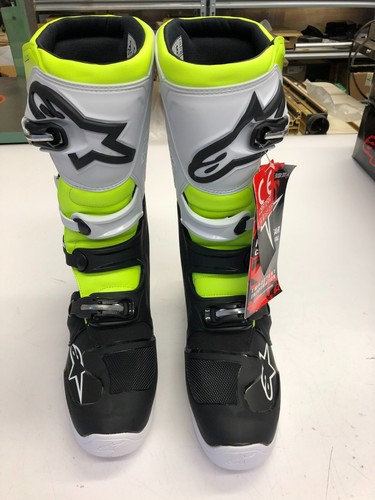 Alpinestars Tech 5 Boots Black/Whit/FL 