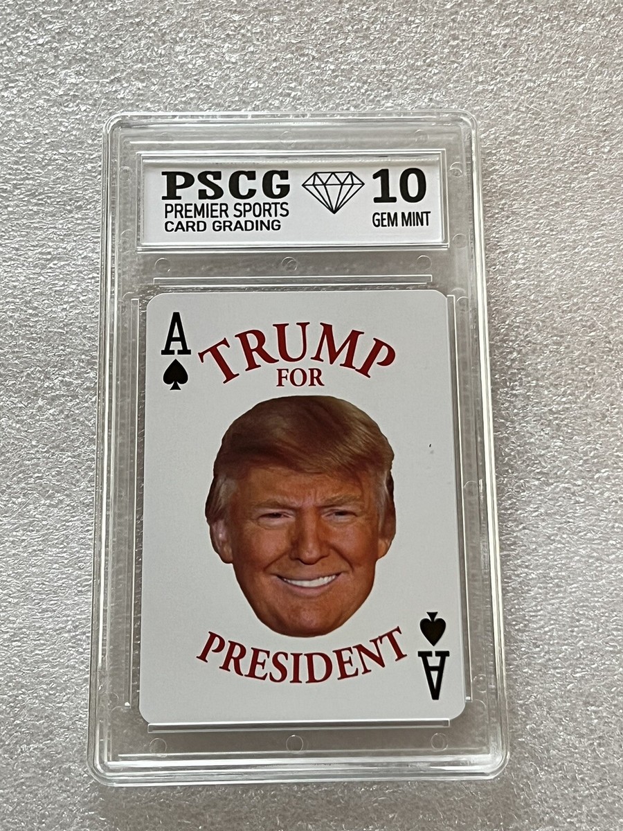 Donald J Trump 2020 Heros Deck VOTE TRUMP Ace of Spades Playing