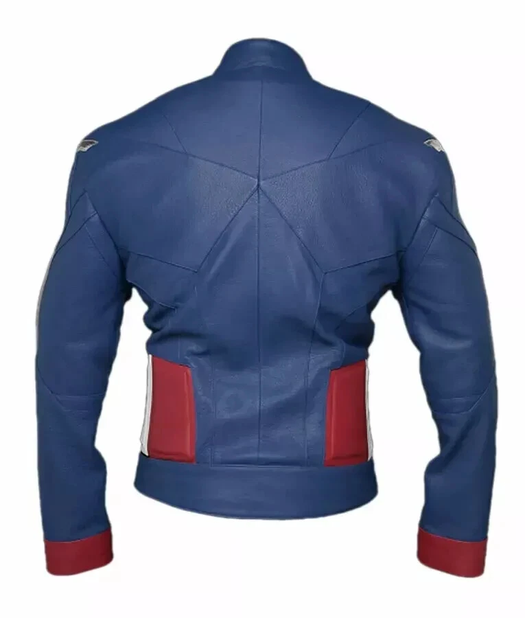 Avengers Endgame Captain America Jacket Halloween Costume - Image 2 of 3