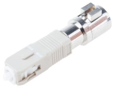 RS Pro SC to Bare Fibre Multimode, Single Mode Glasfaser Adapter, 0.01dB Inser