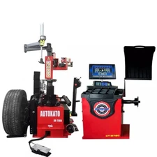 Repair Workshop Equipment Combo Wheel Balancer and Tire Changer Machine