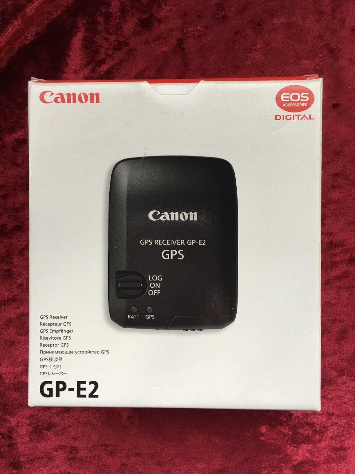 barriere Sprog vold Canon GP-E2 GPS Receiver for EOS 1DX 5D 6D 7D 70D Kiss M M2 Japan | eBay