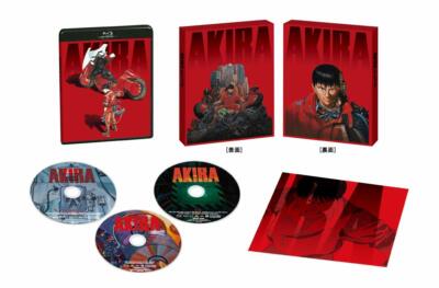 【Blu-ray】　Five CD ASASHI Akira 4k Remaster Set (Blu-ray Disc, 1988, 3-Disc Set) for sale