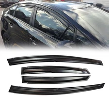 WAVY 3D STYLE SMOKED WINDOW VISOR VENT SHADE FOR 2010-2015 TOYOTA PRIUS US