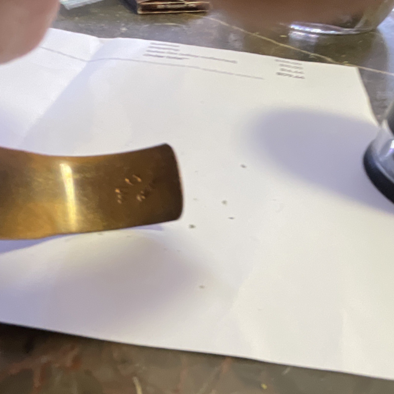 Engraved Copper Cuff Bracelet Native American Sty… - image 2