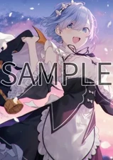 Re:Zero B2 Double Suede Tapestry Tomari Illustration