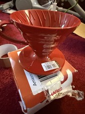 Hario V60 Coffee Dripper Red