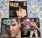 ELVIS PRESLEY Job Lot of 3 DOUBLE Vinyl LP Albums Rock’n’Roll Rockabilly Records