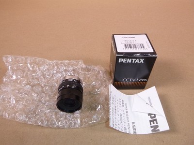 C61215KP Pentax CCTV Lens 12mm F/1.2, 1/2 MI C