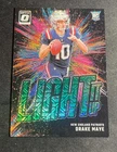 2024 Panini Donruss Optic Light It Up Drake Maye #7 Dragon /24 RC MVP? Patriots