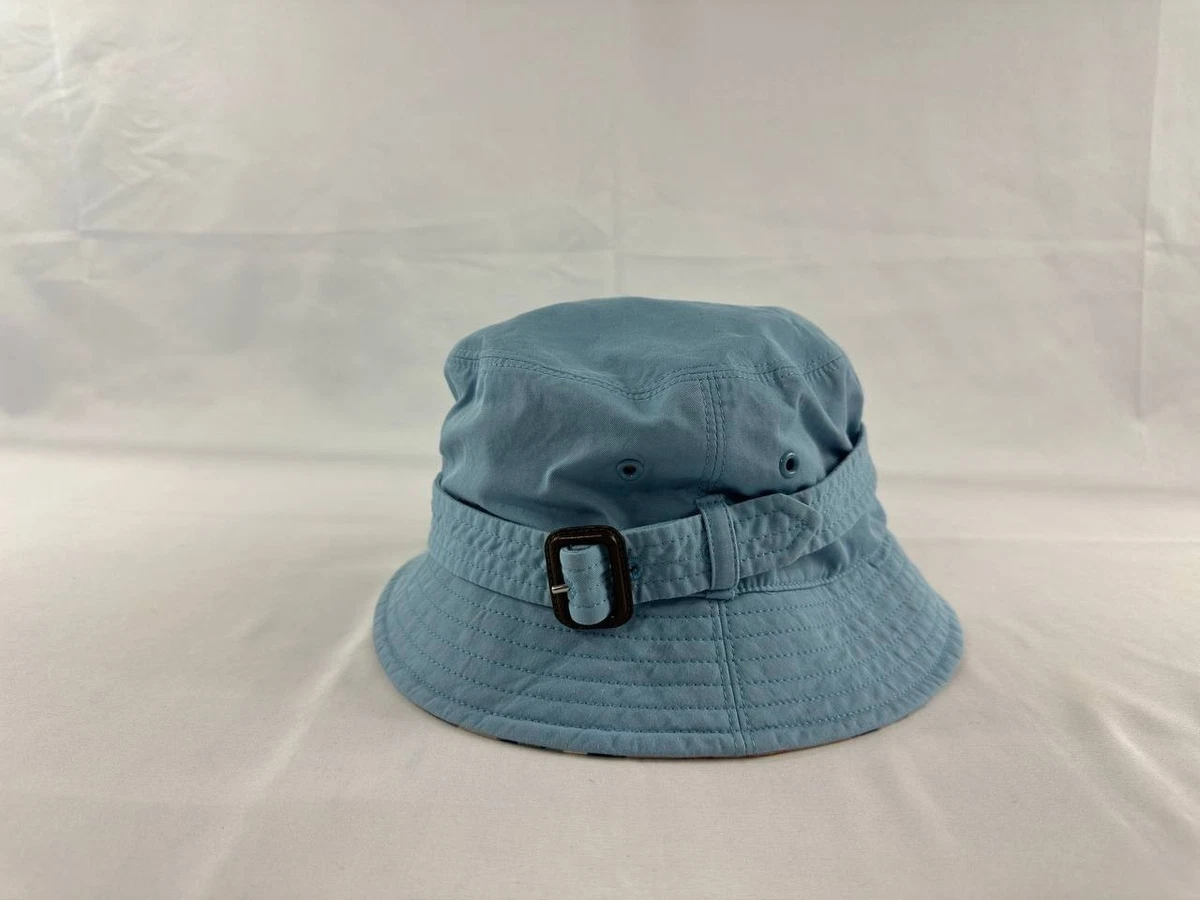 Burberry women\'s bucket hat light blue size large 100% cotton Vintage Burberry Beige Bucket Hat Unisex | eBay main image 2