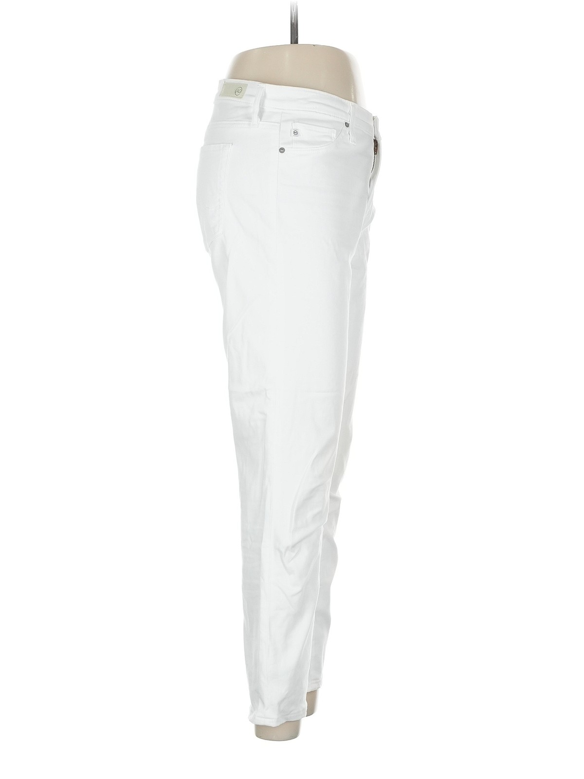 Adriano Goldschmied Women White Jeans 28W thumbnail 3