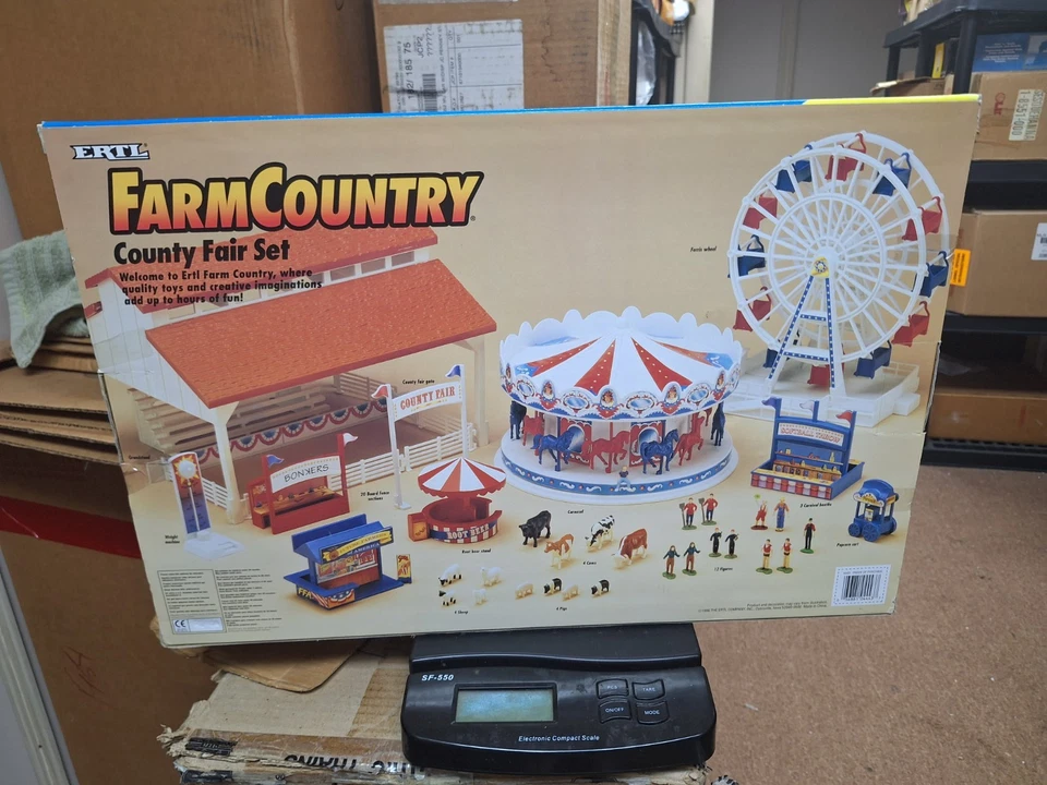 1996 ERTL Farm Country County Fair Set NEW in Open Box Contents Sealed MIB 4443 - Image 4 of 4