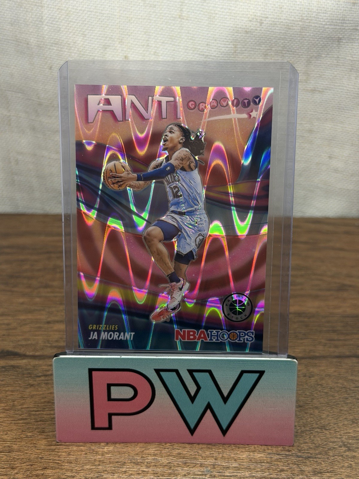 2023-24 Panini Nba Hoops  - AntiGravity Ja Morant #19 Red Seismic/199