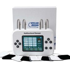 4-Channel TENS Unit Massager for Body Muscle Pain Relief Physical Therapy