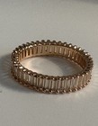 Bomb Party Luxe Band Rose Gold Silver Quartz CZ Size 9 — photo 3