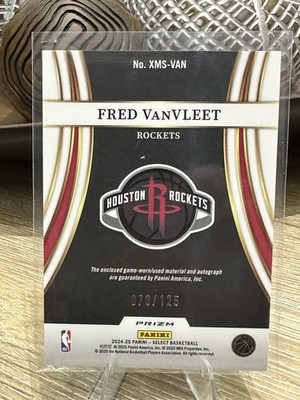 2024-25 Panini Select - X-Factor Memorabilia Signatures Fred