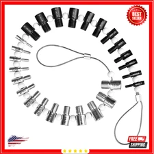 Nut and Bolt Thread Checker Inch & Metric Thread Gauge Nut and Bolt Size Gauge N