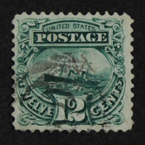 CKStamps: US Stamps Collection Scott#117 12c Pictorial Used CV$125