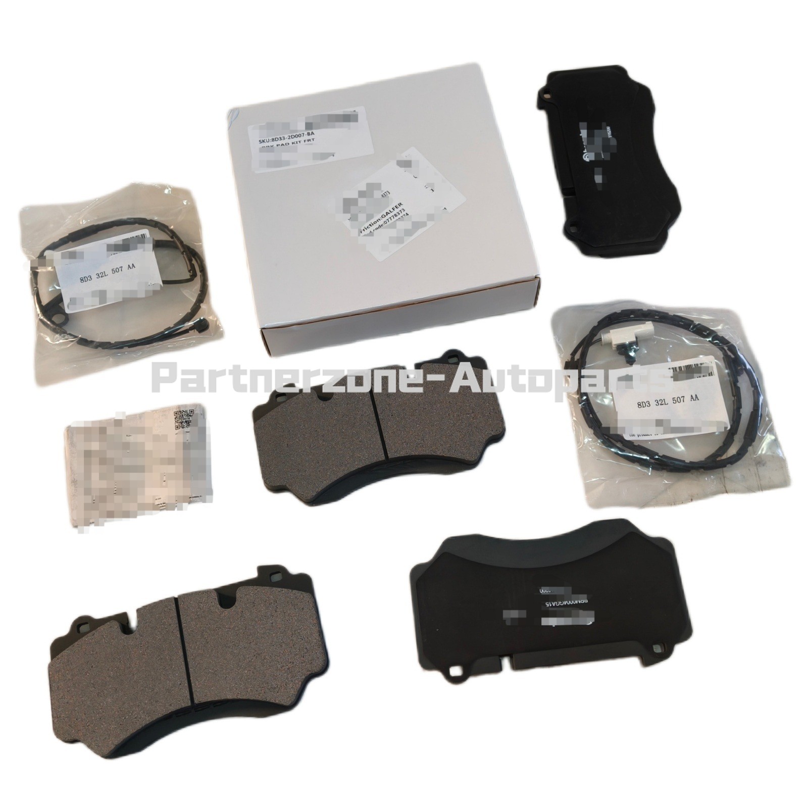 Front Brake Pad For 2013-2016 Aston Martin DB9 Vanquish DBS Virage 8D33-2D007-BA